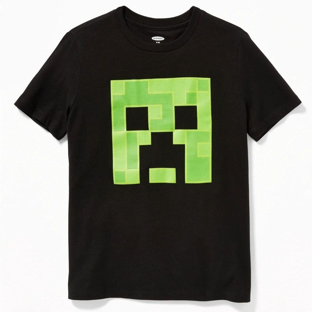 Old Navy Minecraft Boys Tee Sz S (6-7) NWOT